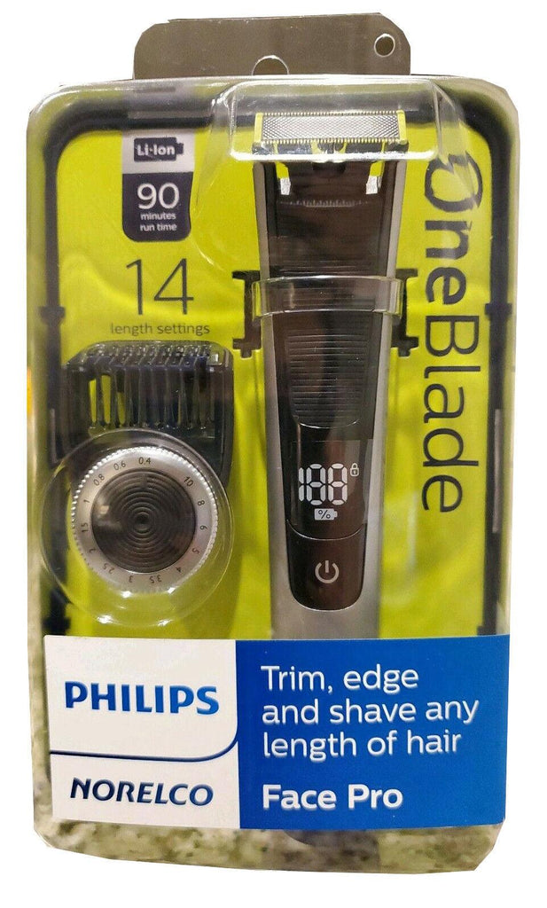 Philips Norelco Oneblade Face Pro Electric Trimmer and Shaver