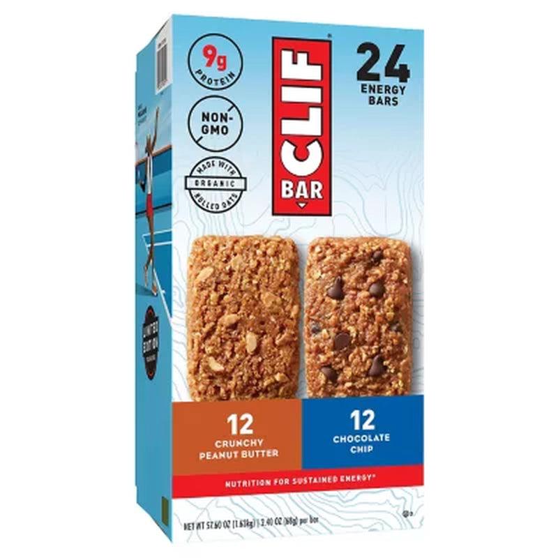 Clif Bar Variety Pack (2.4 Oz, 24 Ct.)