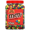 M&M'S Peanut Butter Milk Chocolate Candy Bulk Jar (55 Oz)