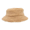 Time and Tru Teddy Sherpa Bucket Hat Neutral Color One Size