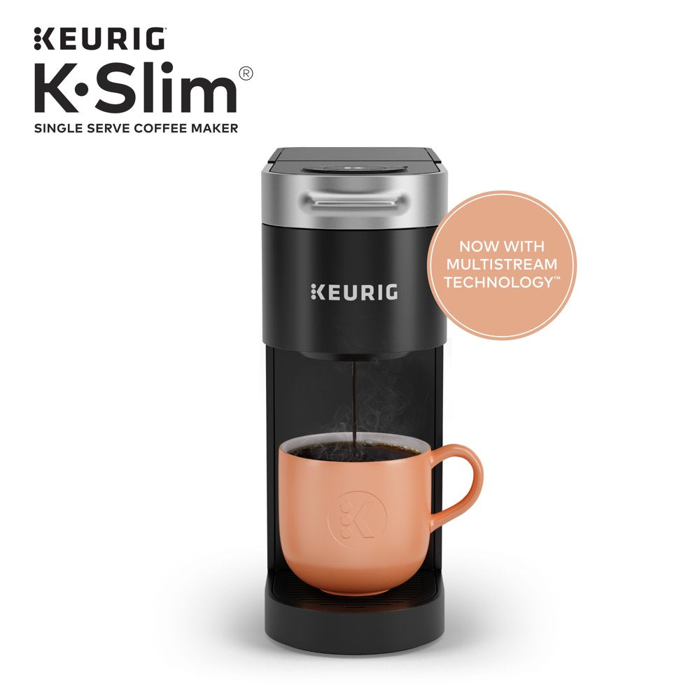 Keurig K-Slim Single-Serve K-Cup Pod Coffee Maker, Black