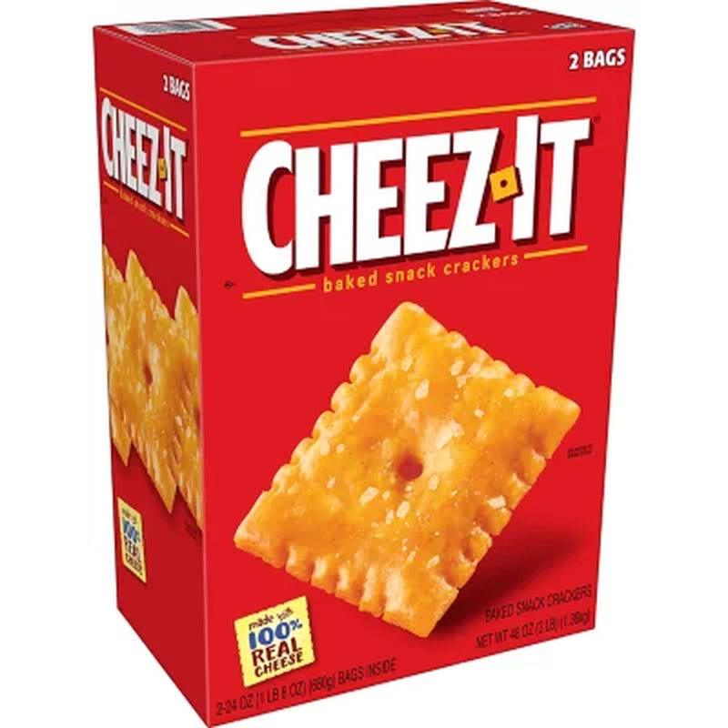 Cheez-It Original Baked Snack Crackers (24 Oz., 2 Pk.)