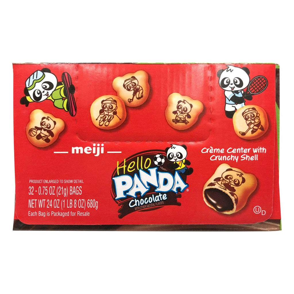 Hello Panda Chocolate Creme Filled Cookies, 0.75 Oz, 32-Count