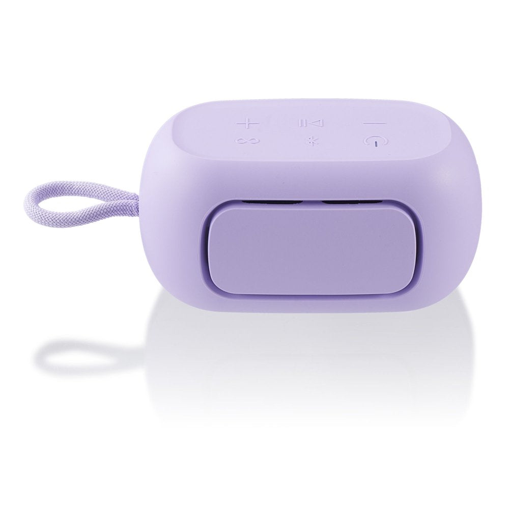 Onn. Small Rugged Speaker with Bluetooth Wireless Technology, Purple