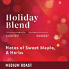 Starbucks Ground Coffee, Medium Roast Coffee, Holiday Blend, 1 Bag (17 Oz)