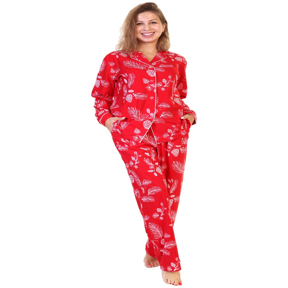 Angelina COZY Flannel Pajama Set (1-Pack)