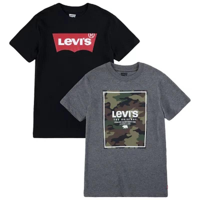 Levi'S Boys' 2 Pack Graphic Tee