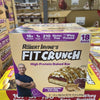 2 PACKS FITCRUNCH Snack Size Protein Bars by Robert Irvine, 2 Flavors Packs