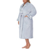 Carole Hochman Ladies' Plush Robe - BLUE - Medium - FAST SHIPPING