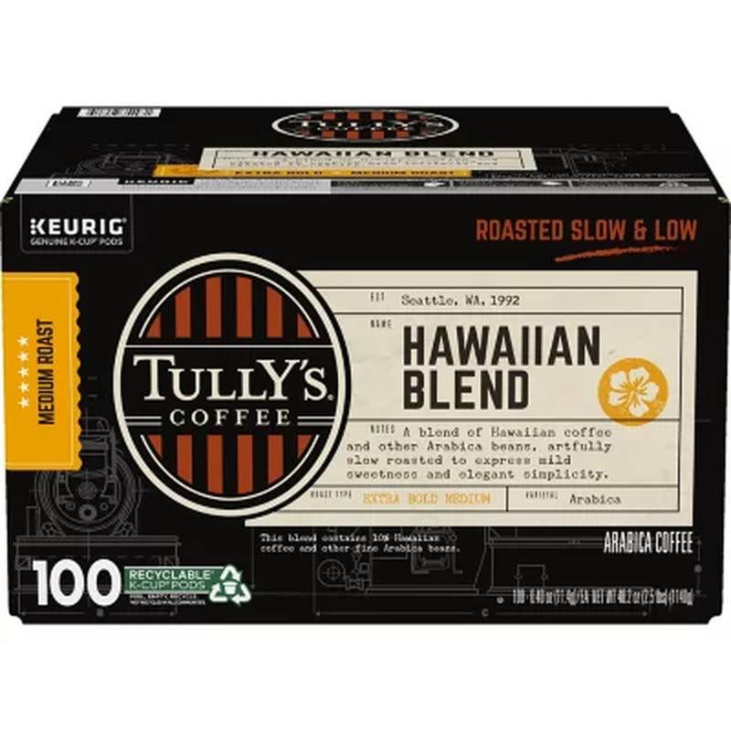 Tully'S Coffee K-Cup Pods, Hawaiian Blend (100 Ct.)