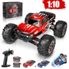 Hot Bee Remote Control Car High Speed RC Cars, 1:10 Scale 46KM/H 4WD off Road Monster Trucks,Gift for Boys Adults