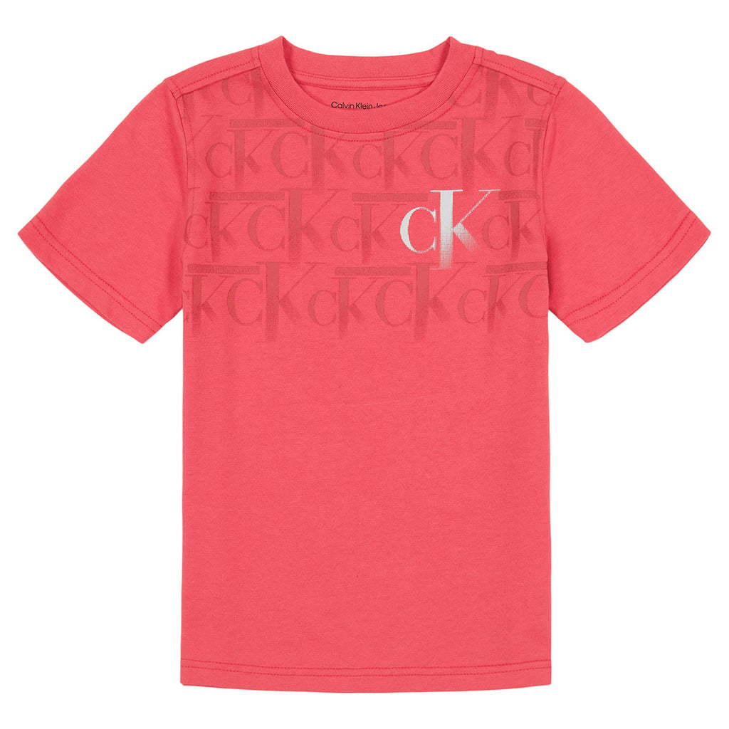 Calvin Klein Kids' 3-Piece Short Set, Red - 4T - Free Shipping