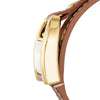 Fossil Women'S Harwell Three-Hand Medium Brown Leather Watch (ES5264)