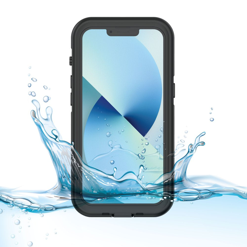 Body Glove Tidal Waterproof Phone Case for Iphone 13 - Black/Clear