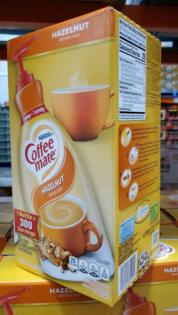 Coffee-Mate Hazelnut Creamer 1.5 Liter