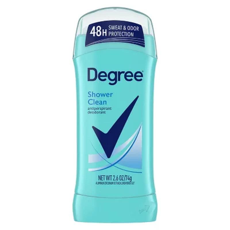 Degree Antiperspirant Deodorant, Shower Clean (2.6 Oz., 5 Pk.)