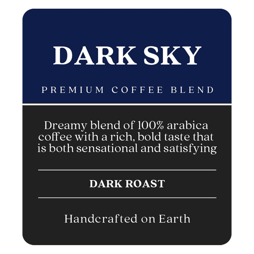 Dark Sky Blend, Ground Coffee, 2 Lb Bags, 2-Pack