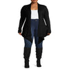 What'S Next Women'S and Women'S plus Size Ribbed Flyaway Cardigan