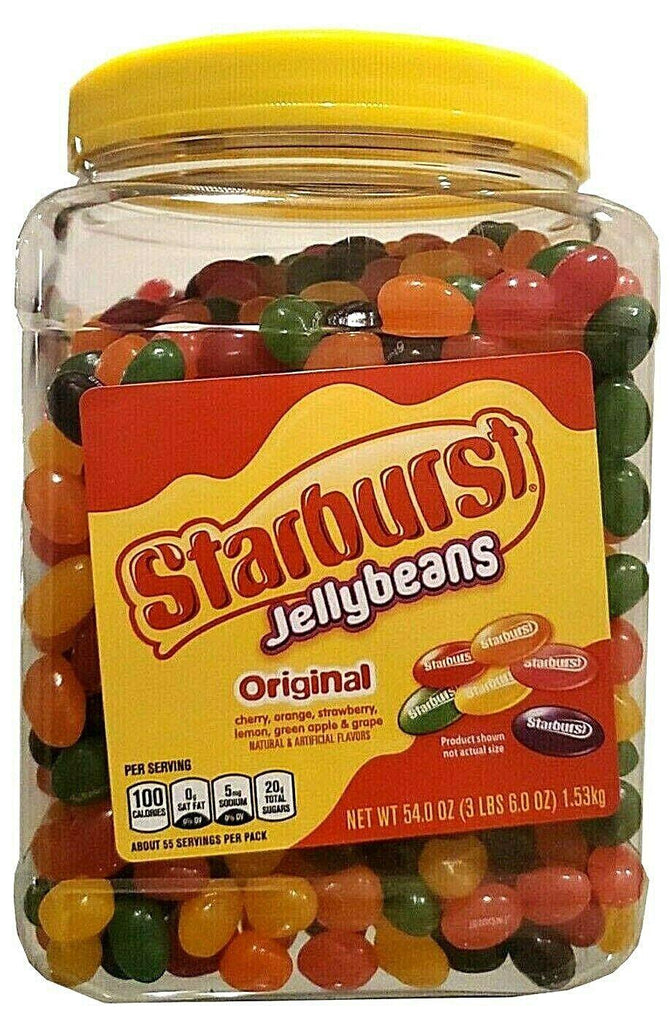 🔥 Starburst Jelly Beans Original Fruit Flavors Pantry NET WT 54 Oz 🔥