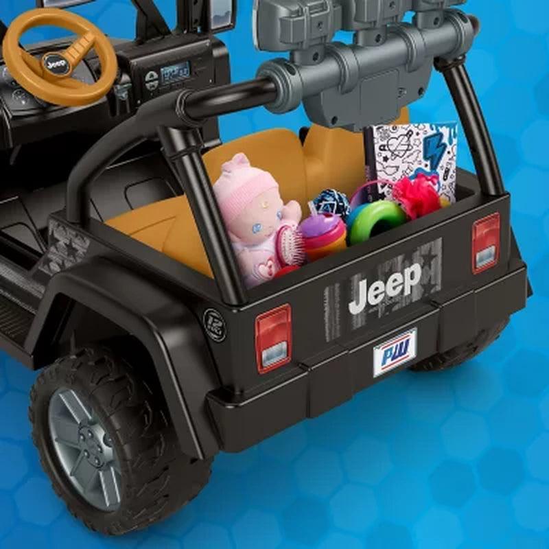 Power Wheels Jeep Wrangler 12-Volt Ride-On