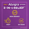 Allegra 24 Hour Allergy Relief 180 Mg. (110 Ct.)