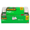 Scotch Magic Tape with Refillable Dispenser, ¾" X 850", 6 Pack