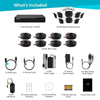 Defender Vision 4K Ultra HD 1TB Wired 8 Channel DVR Security System with 8 Cameras, Night Vision & Mobile App