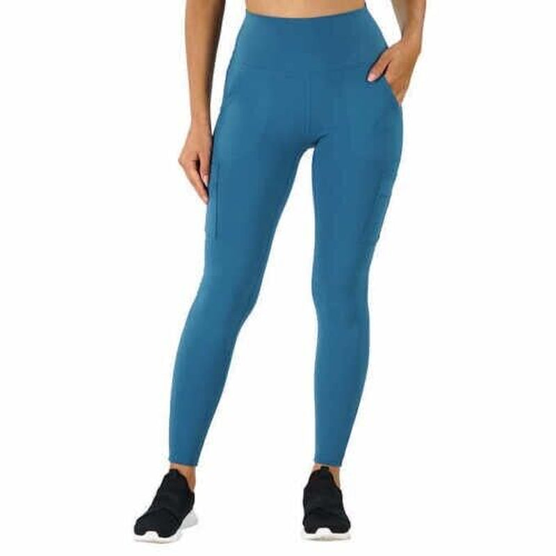 Spyder Ladies' Cargo Legging - Blue - Medium - Free Shipping