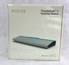 NEW Accell K160B-001K Thunderbolt3 Docking Station Usb-A Usb-C DP 40 Gbps