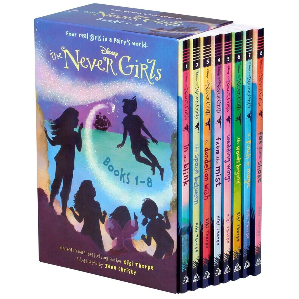 Disney Never Girls: 8-Book Box Set Paperbacks Recommended Ages: 6 - 9 Years