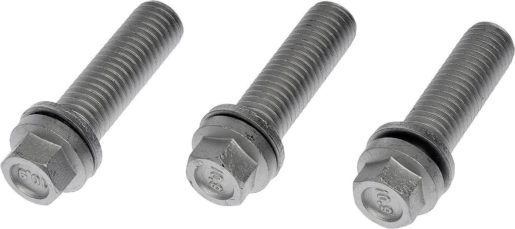 Dorman 917-507 Front Wheel Hub Bolt Compatible with Select Cadillac / Chevrolet / GMC Models, 3 Pack