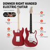 Donner 39" Electric Guitar Beginner Kit Solid Body Full Size Red HSS Pick up for Starter, with Amplifier, Bag, Digital Tuner, Capo, Strap, String,Cable, Picks DST-102R