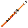 Smartstraps Ratchet X Tie Down, 1.25In X 14Ft, 3000Lb, Orange, 9094, 2 Pack