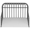 Monarch Hill Ivy Metal Toddler Bed, Graphite Gray