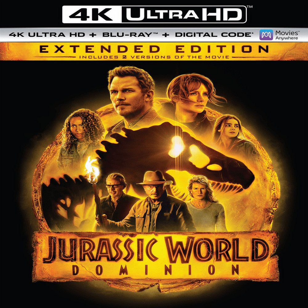 Jurassic World Dominion (4K Ultra HD + Blu-Ray + Digital Copy)