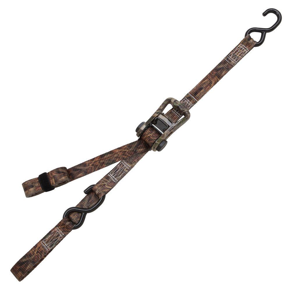 Smartstraps Ratchet X Tie Down, 1.25In X 14Ft, 3000Lb, Camo, 9092, 2 Pack