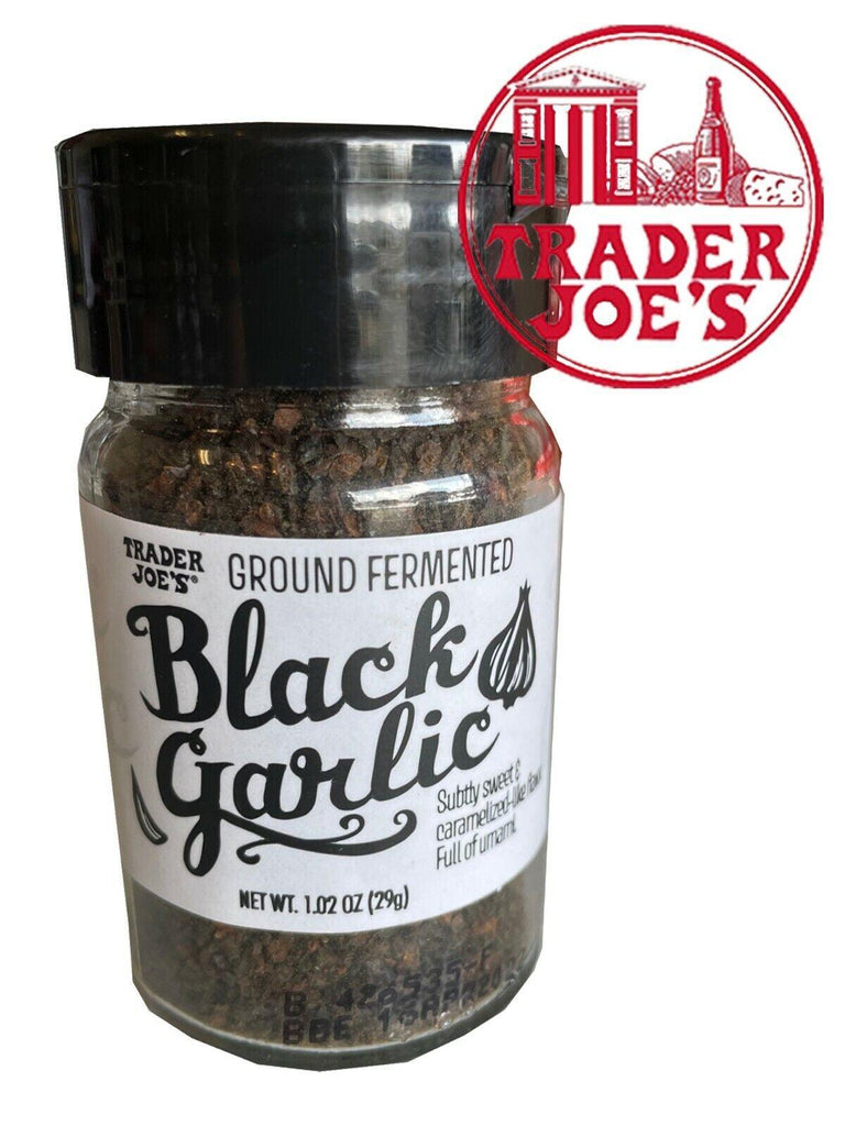 🔥 Trader Joe'S Ground Fermented Black Garlic 1.2Oz Spice 🔥