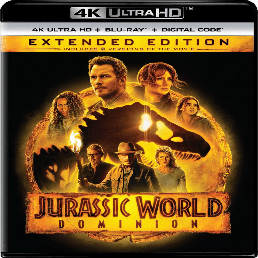 Jurassic World Dominion (4K Ultra HD + Blu-Ray + Digital Copy)