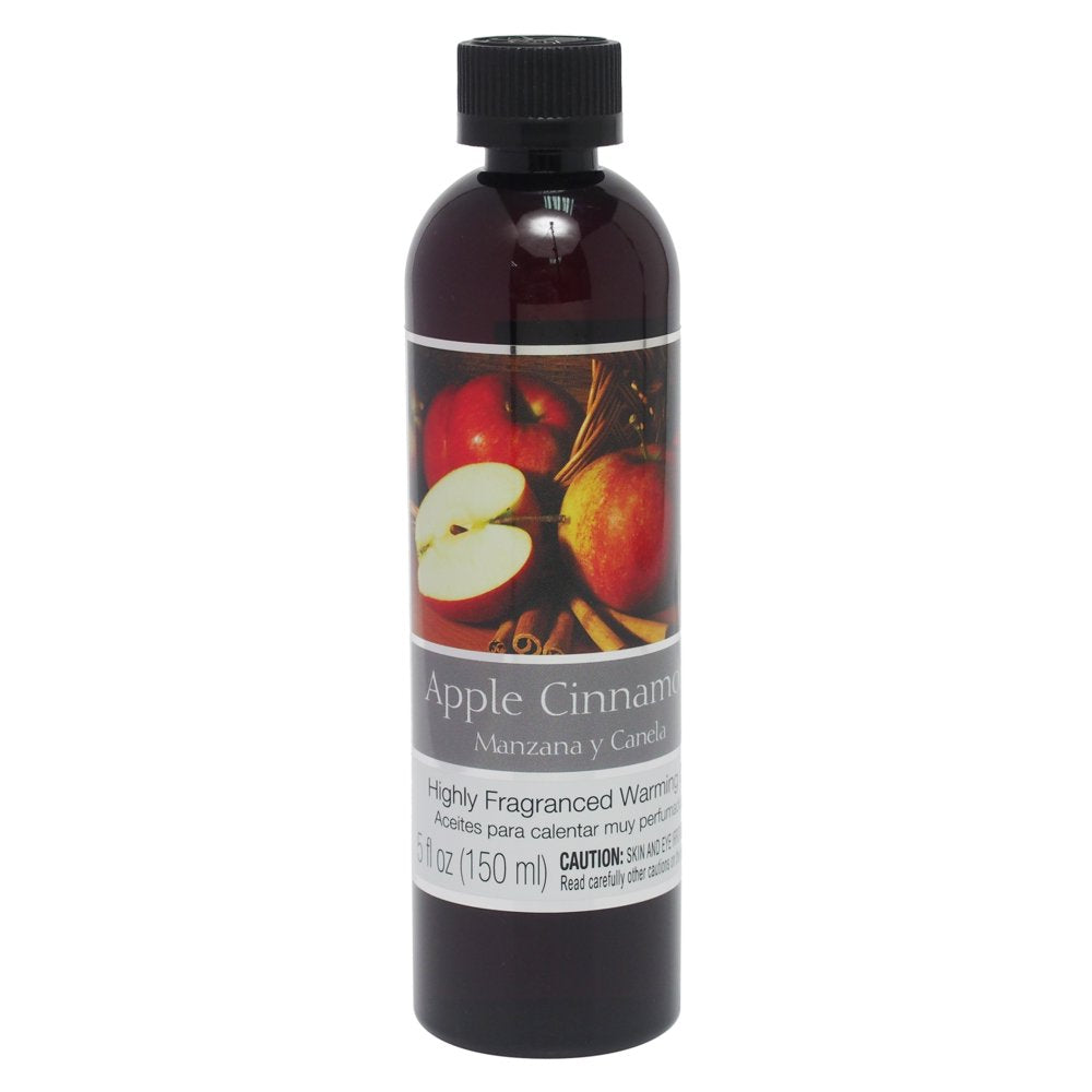 Hosley Set of 2, 5 Oz Apple Cinnamon Fragrance Warming Oils