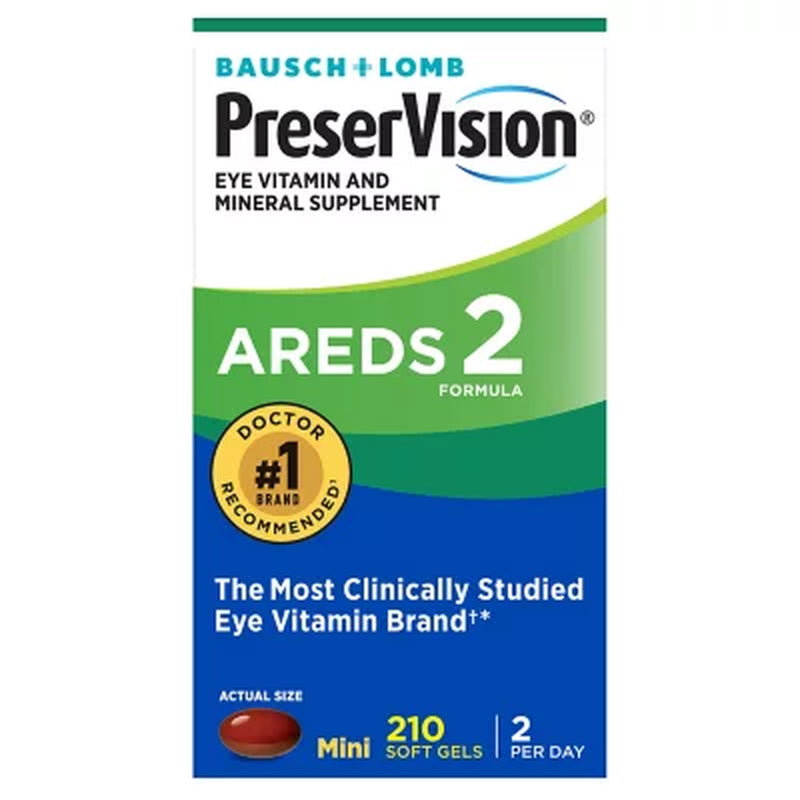 Bausch + Lomb Preservision AREDS 2 Formula Supplement (210 Ct.)