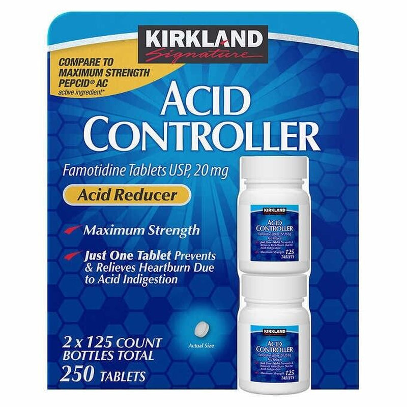 Kirkland Signature Acid Controller 20 Mg., 250 Tablets