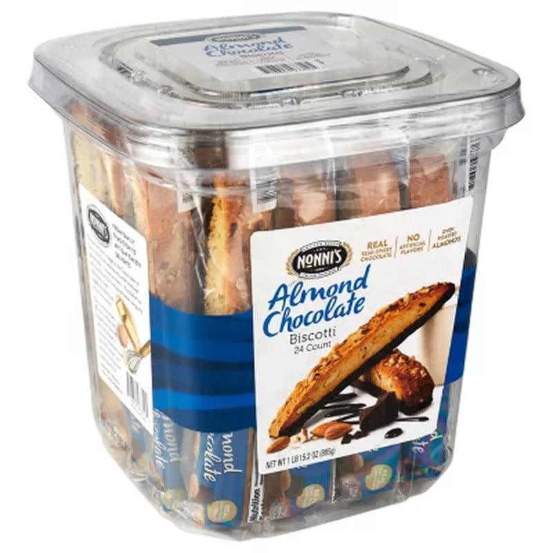 Nonni'S Almond Chocolate Biscotti (31.2 Oz., 24 Ct.)