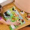 Melissa & Doug Farm Wooden Chunky Puzzle (8 Pcs) - Fsc-Certified Materials