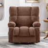 JONPONY Power Lift Recliner Chair Recliners for Elderly with Heat and Massage Recliner Chair for Living Room with Infinite Position and Side Pocket,Usb Charge Port,Brown