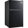 Arctic King 3.2 Cu Ft Two Door Mini Fridge with Freezer, Black, E-Star, ARM32D5ABB