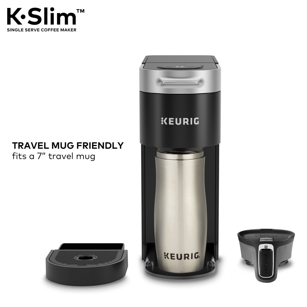 Keurig K-Slim Single-Serve K-Cup Pod Coffee Maker, Black