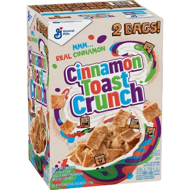 Cinnamon Toast Crunch Cereal (49.5 Oz., 2 Pk.)