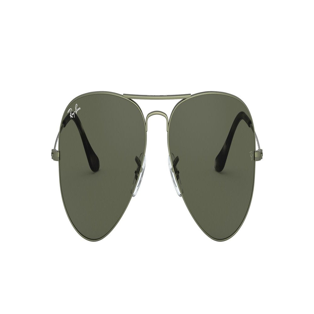 Ray Ban Aviator Classic Green Classic G-15 Unisex Sunglasses RB3025 919131 55