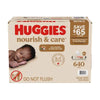 Huggies Nourish & Care Scented Baby Wipes, 10 Packs (640 Ct.)