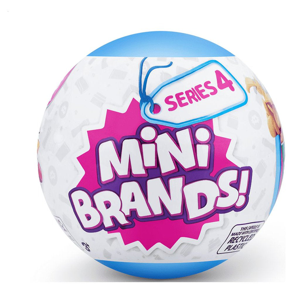 Mini Brands Series 4 Mystery Capsule (3 Pack) by ZURU